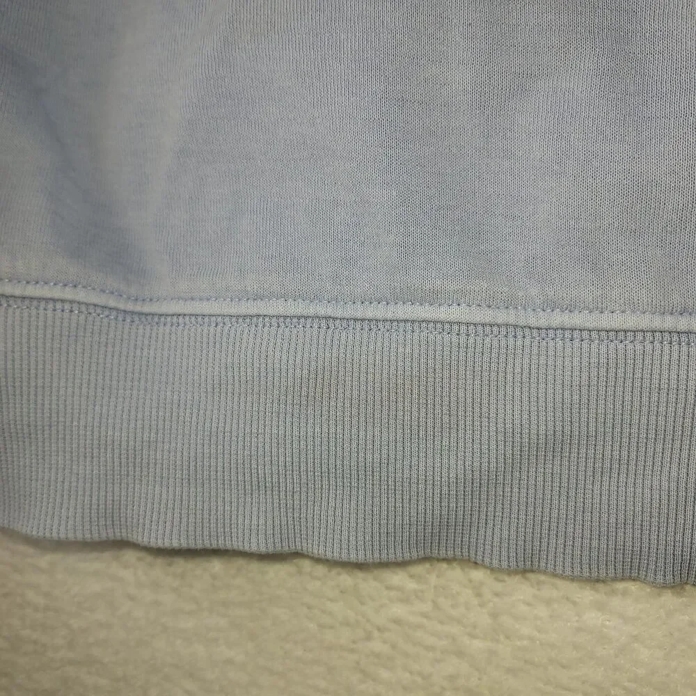 Athleta Womens Sundown Long-sleeved Blue Shirt Size Small